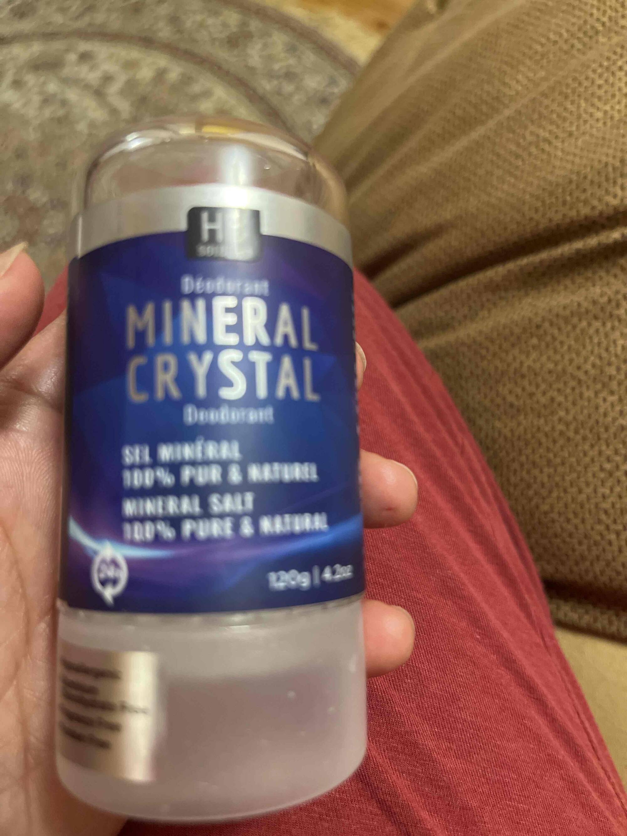 HB SOLUTION - Mineral crystal - déodorant sel minéral