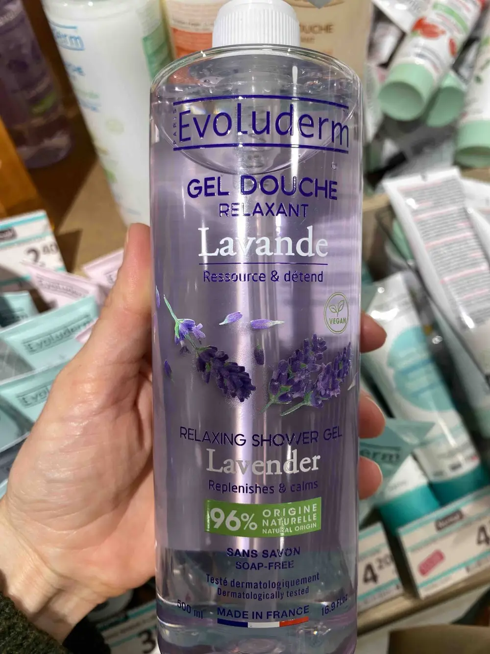 EVOLUDERM - Gel douche relaxant