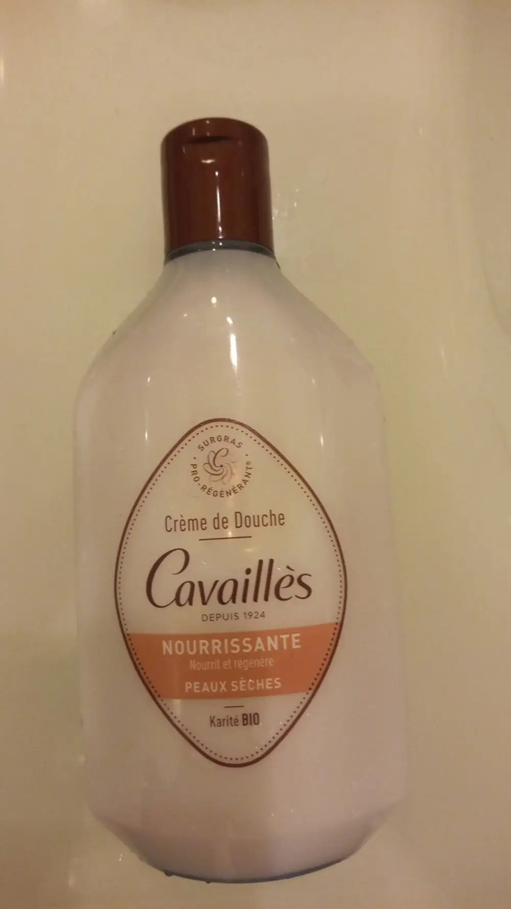 CAVAILLES - Crème de douche nourrissante karité bio