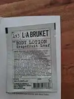 L:A BRUKET - Body lotion grapefruit leaf