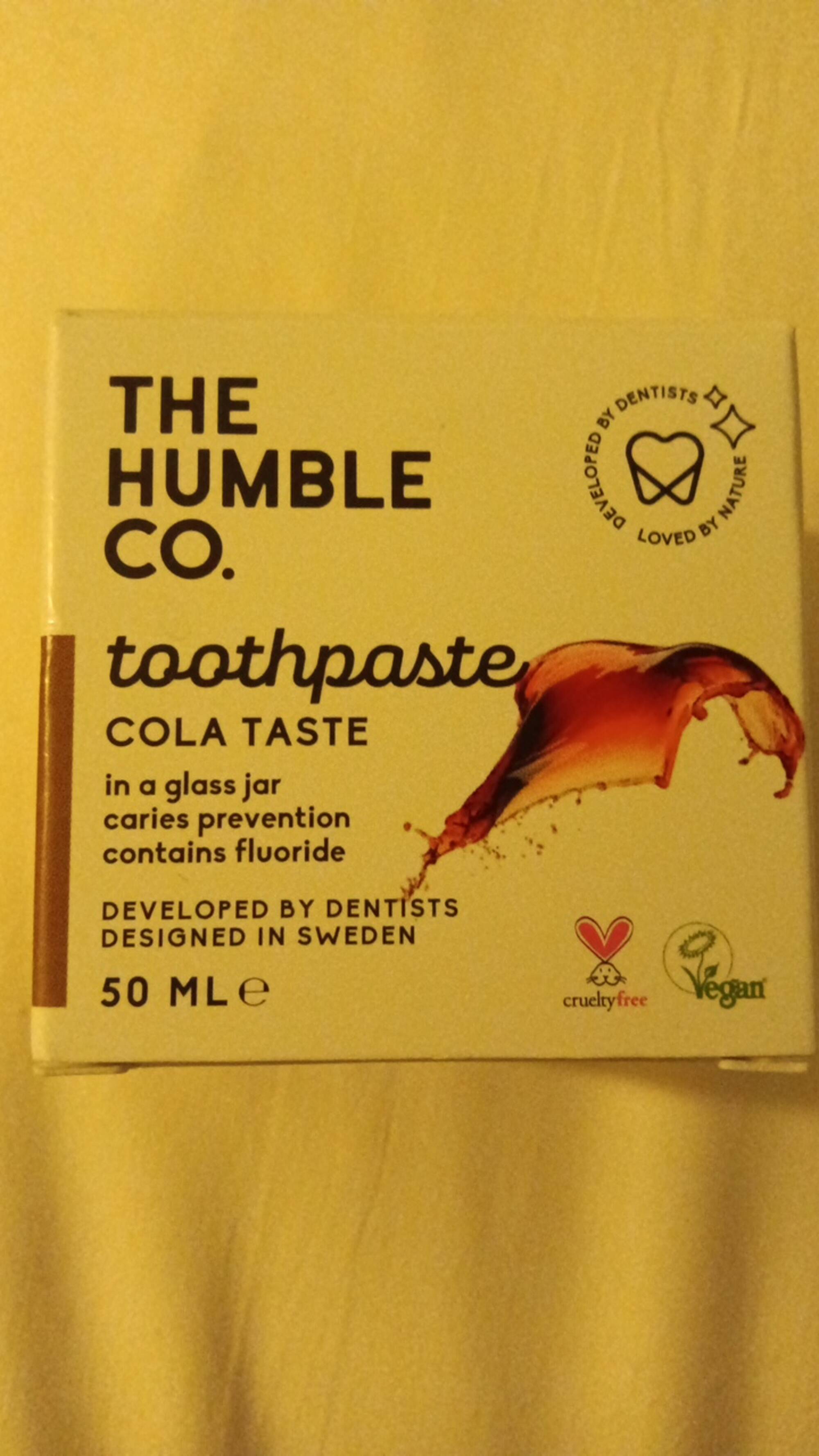 THE HUMBLE CO. - Toothpaste cola taste