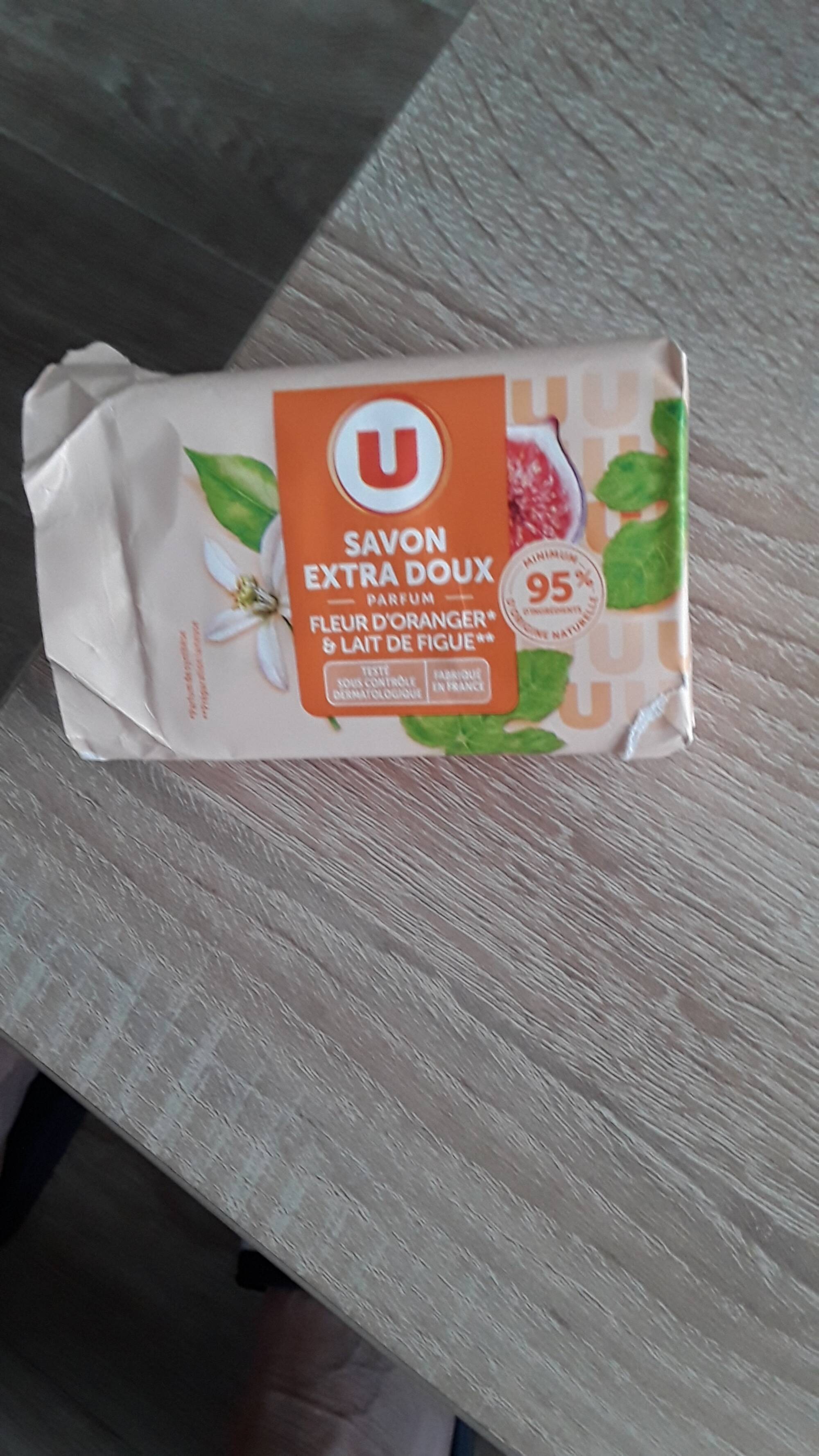 BY U - Savon extra doux fleur d'orange & lait de figue