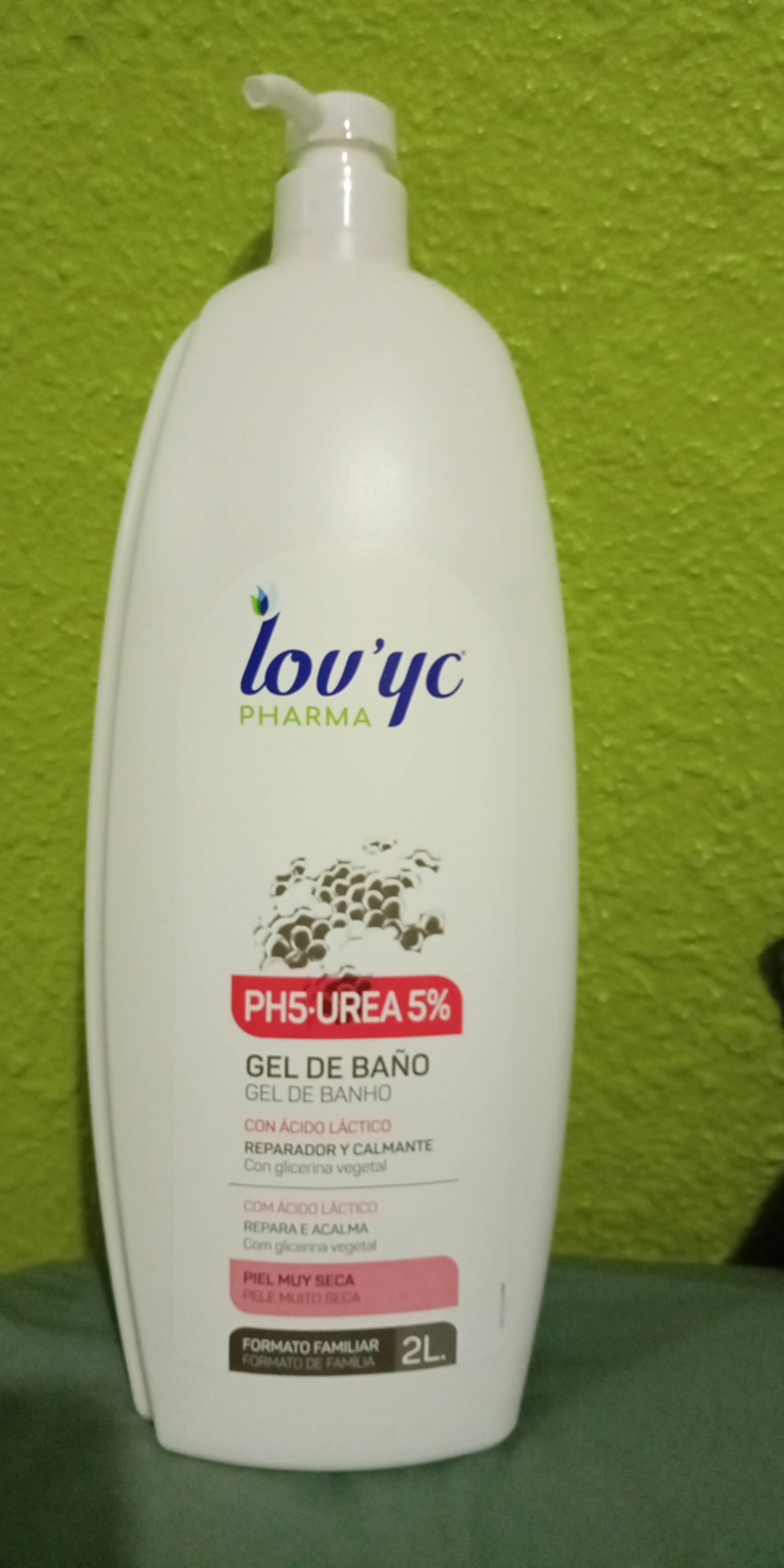 LOV'YC - Ph5 urea 5% - Gel de banho