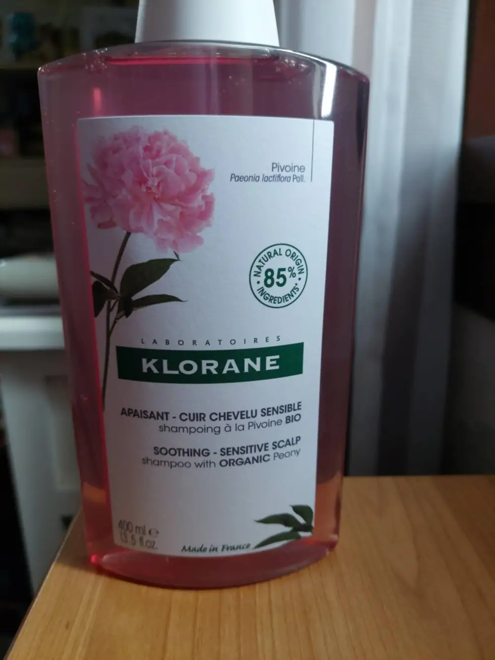 KLORANE - Cuir chevelu sensible - Shampooing à la pivoine bio