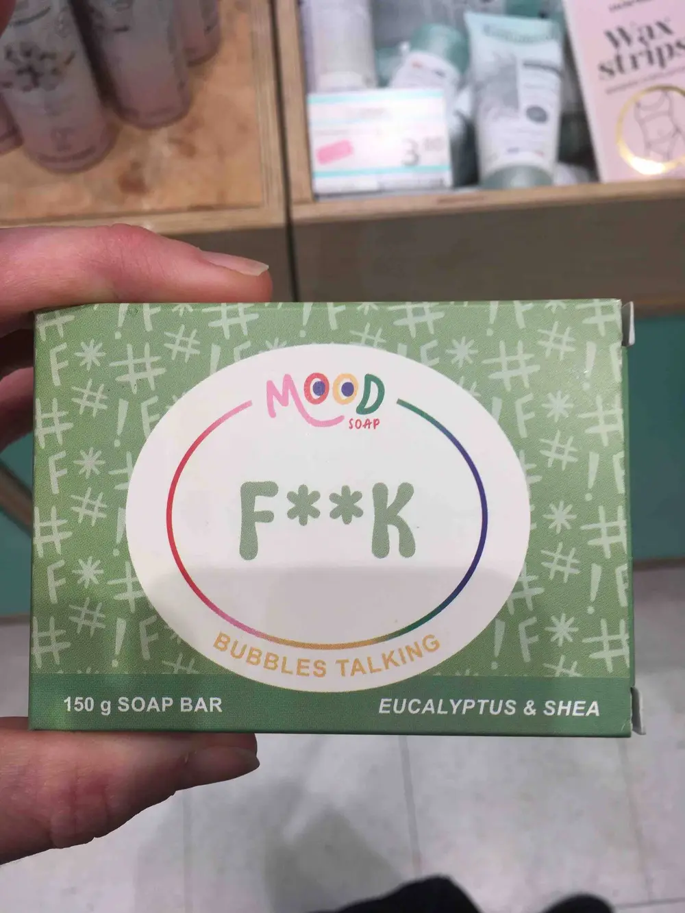 MOOD - F**k Bubbles talking - Soap bar