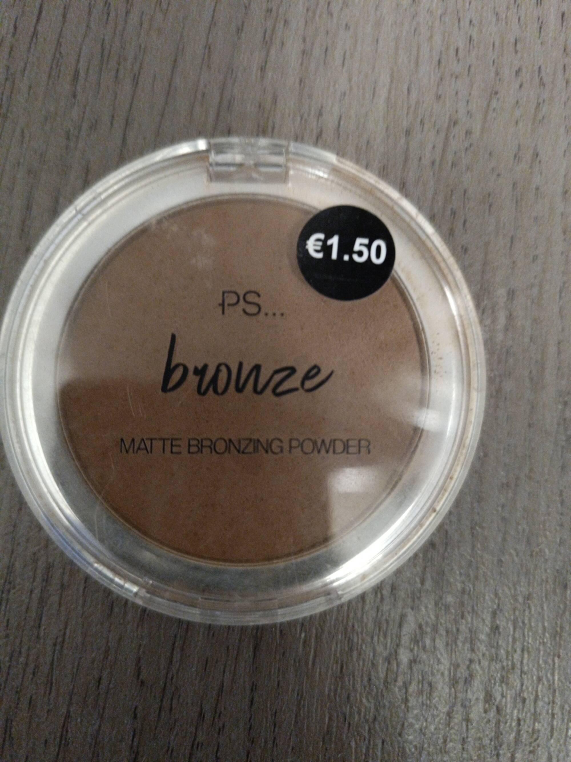 PRIMARK - Bronze - Matte bronzing powder