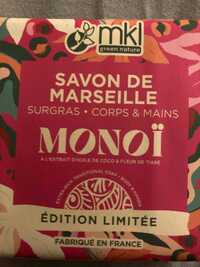 MKL - Savon de Marseille au monoï