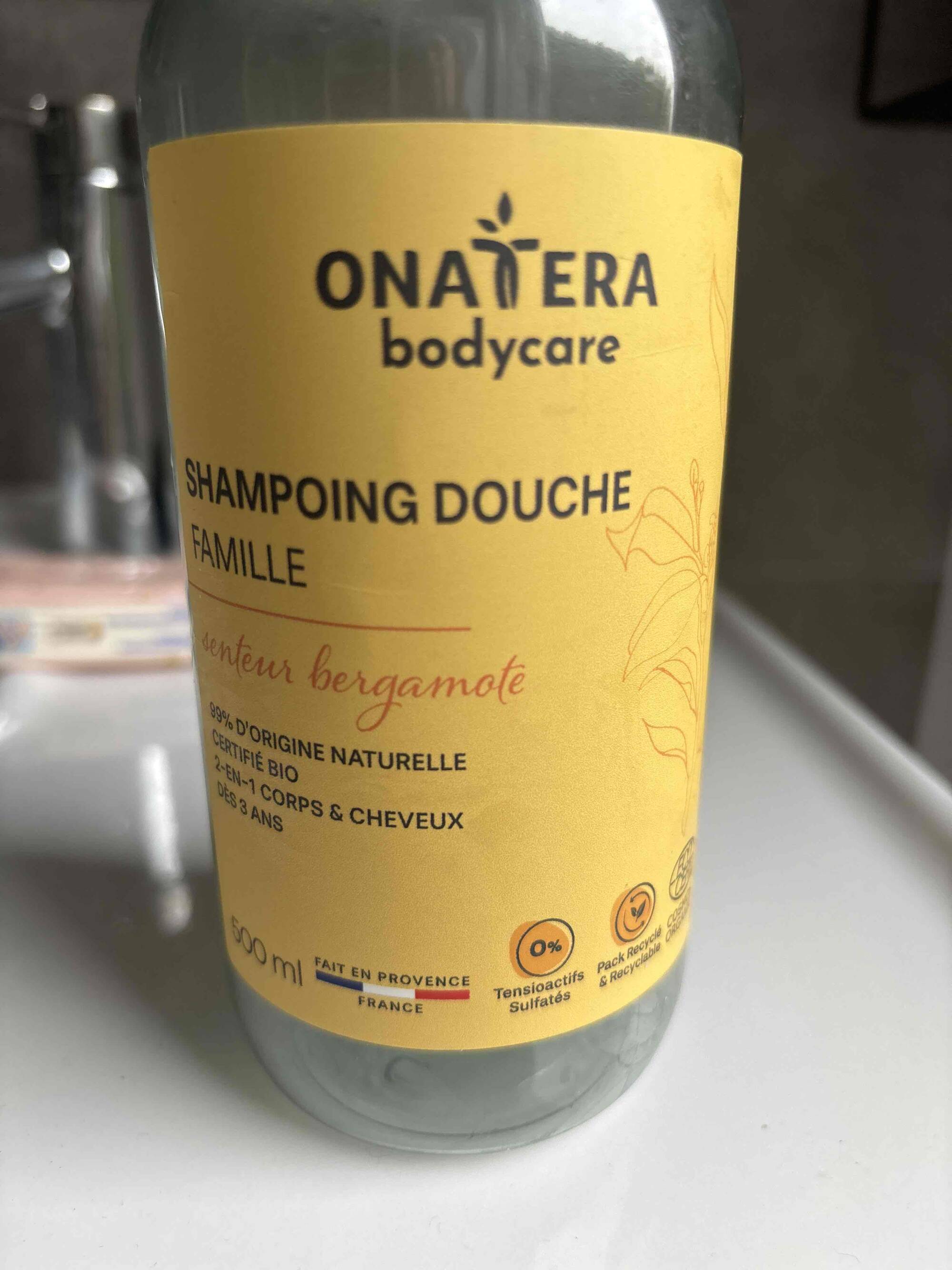 ONATERA - Shampooing douche famille senteur bergamote