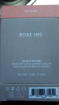 DELPHINE - Rose inc blush divine - Couleur lèvres et joues