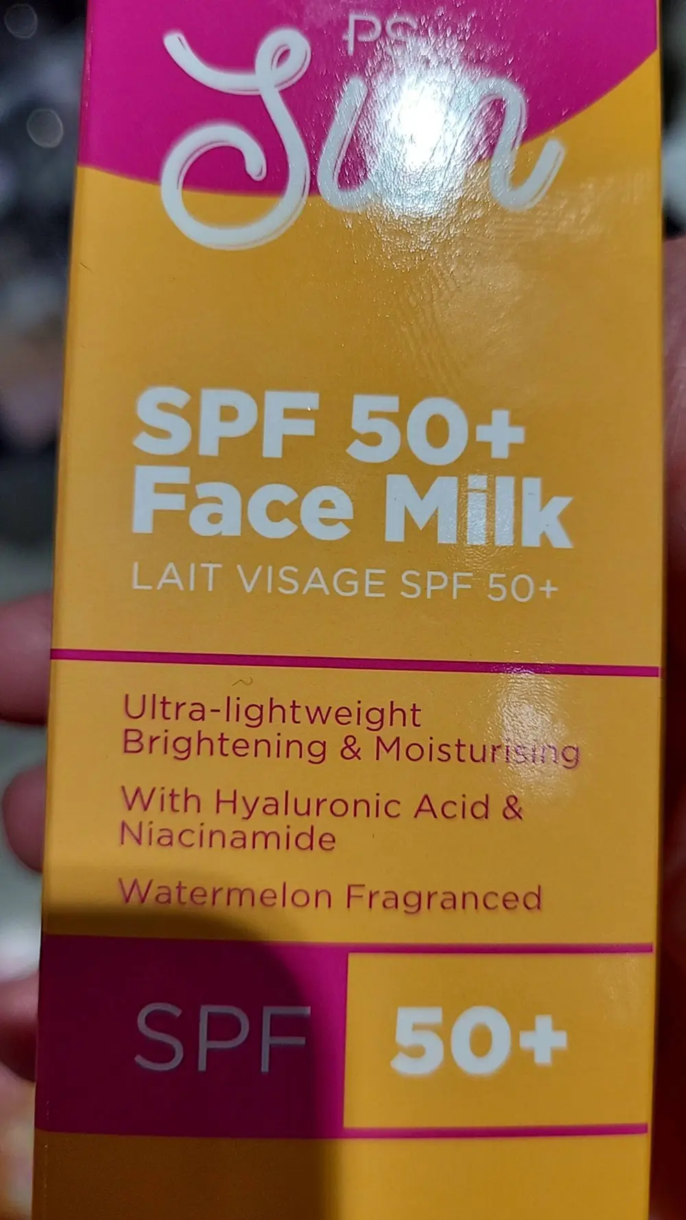 PRIMARK - PS...Sun - Lait visage SPF 50+