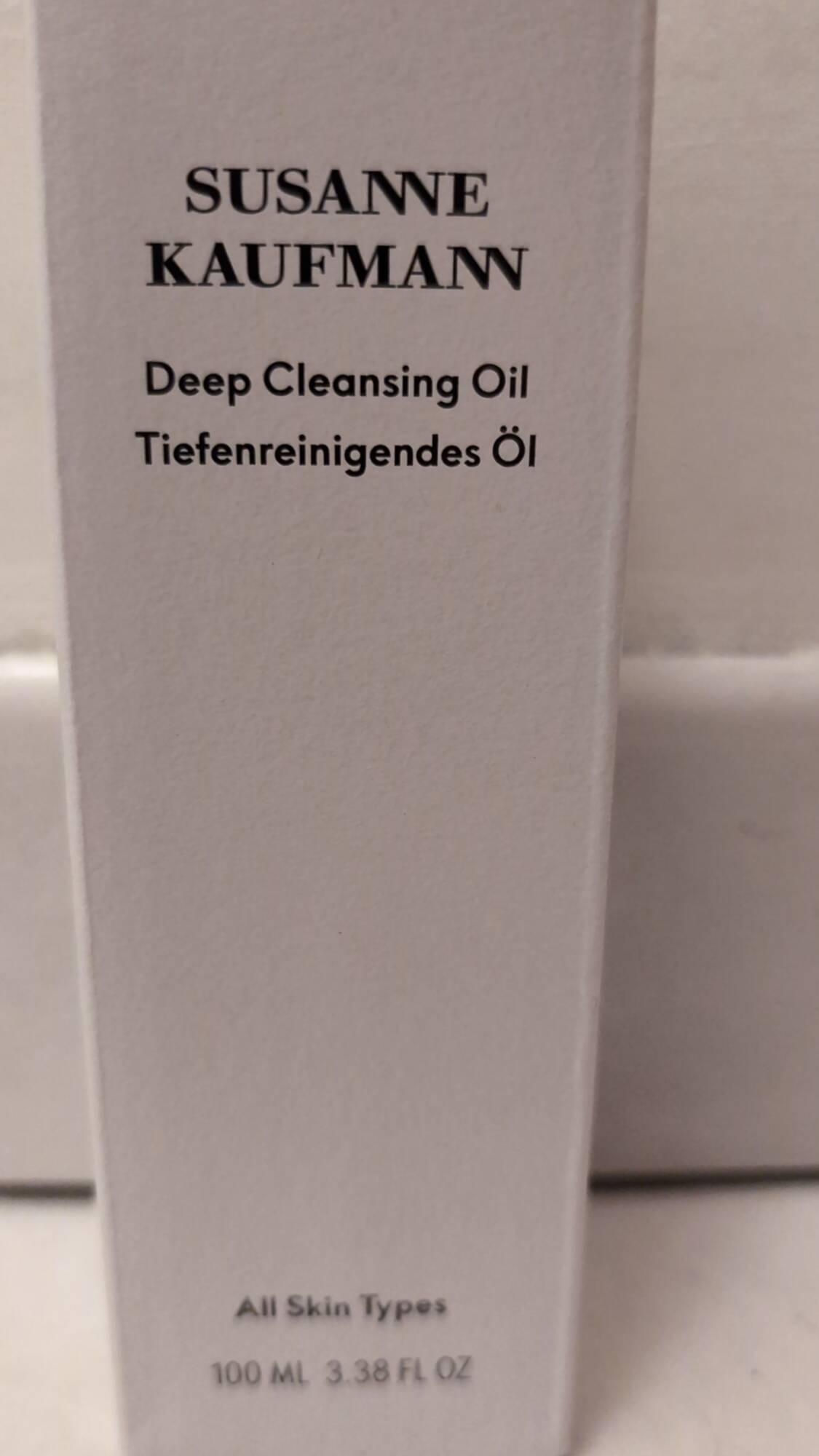 SUSANNE KAUFMANN - Deep cleansing oil