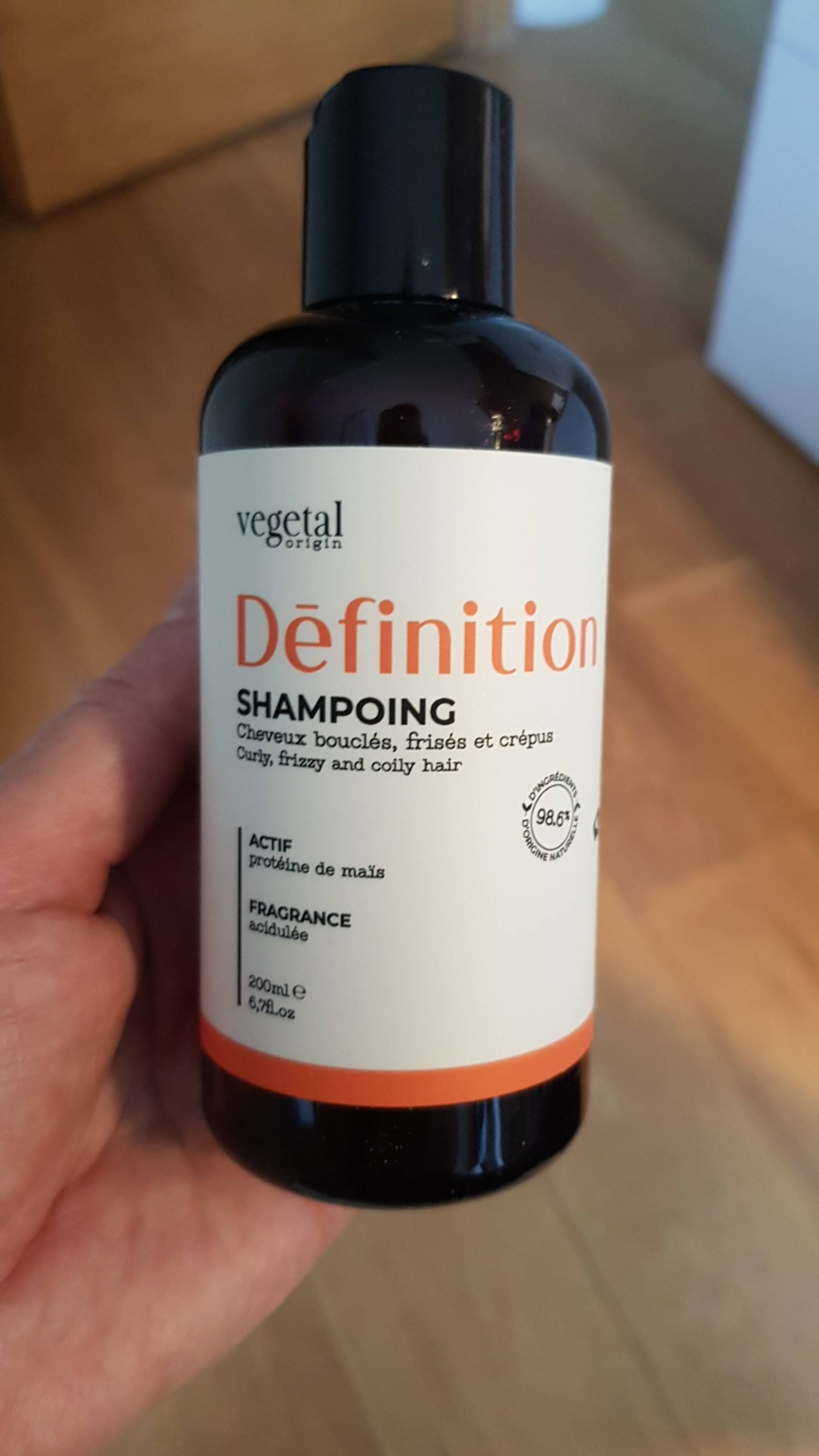 VEGETAL ORIGIN - Définition - Shampooing