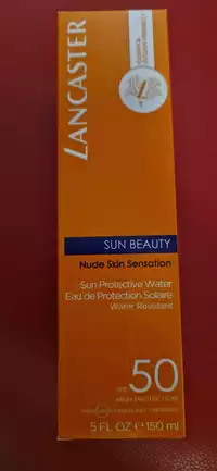 LANCASTER - Eau de protection solaire SPF 50