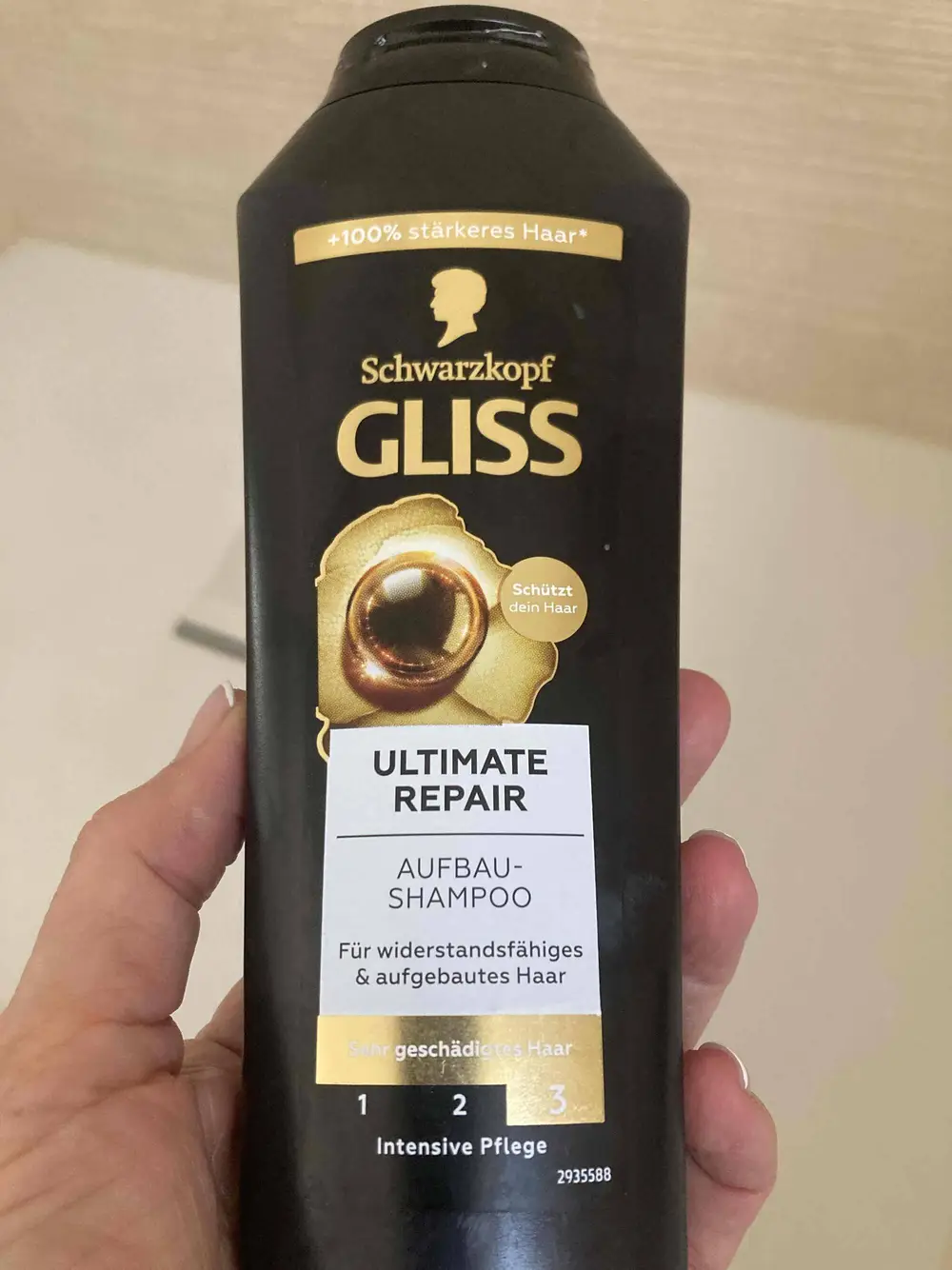 SCHWARZKOPF - Gliss - Ultimate repair aufbau-shampoo