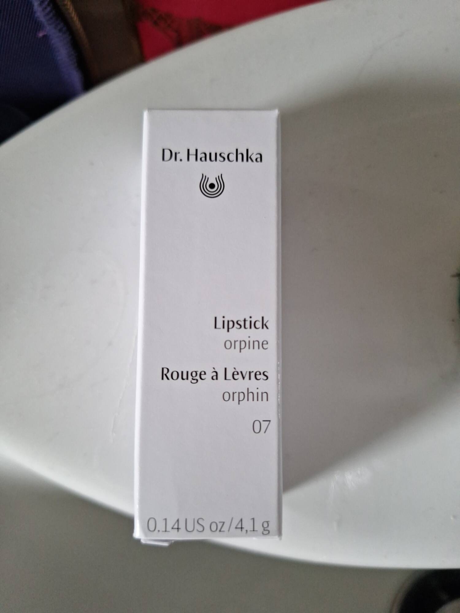 DR. HAUSCHKA - Rouge à lèvres  orphin 07