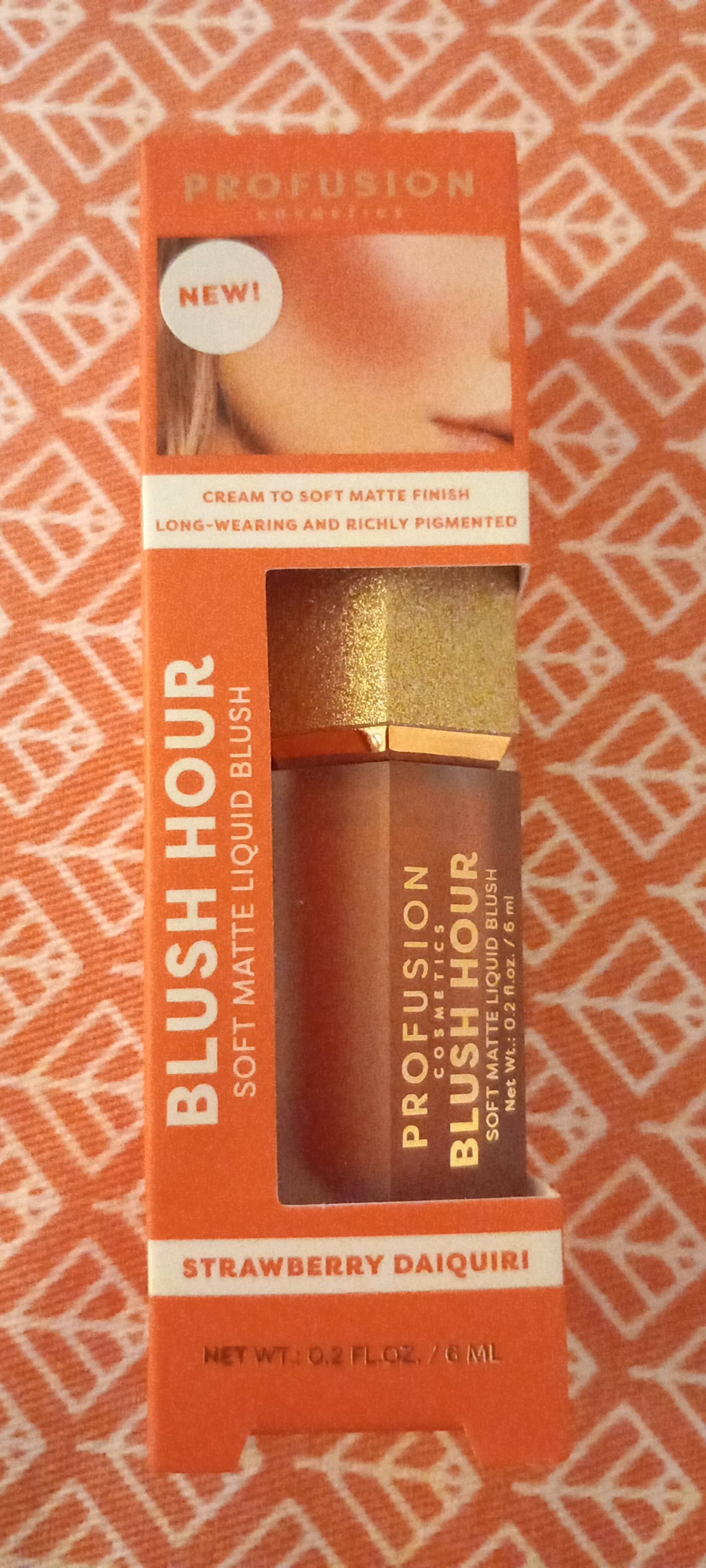 PROFUSION - Blush hour - Soft matte liquid blush