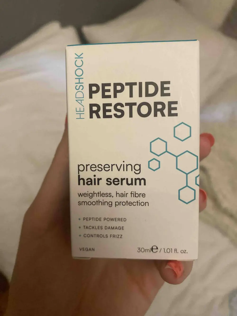 HEADSHOCK - Peptide restore - Preserving hair serum