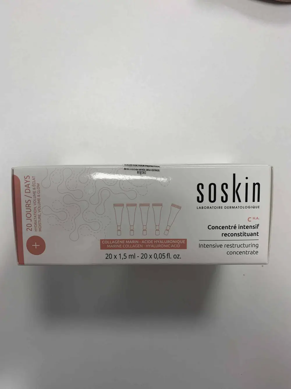 SOSKIN - Concentré intensif reconstituant