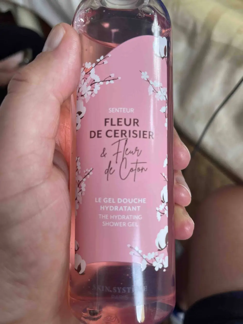 SKIN SYSTEME - Fleur de cerisier - Le gel douche hydratant