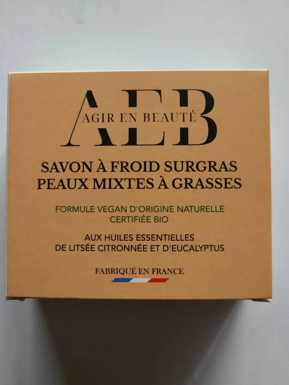 AEB COSMÉTIQUES - Savon à froid surgras