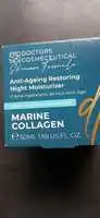 DOCTORS COSMECEUTICAL - Marine Collagen - Crème hydratante de nuit anti-âge