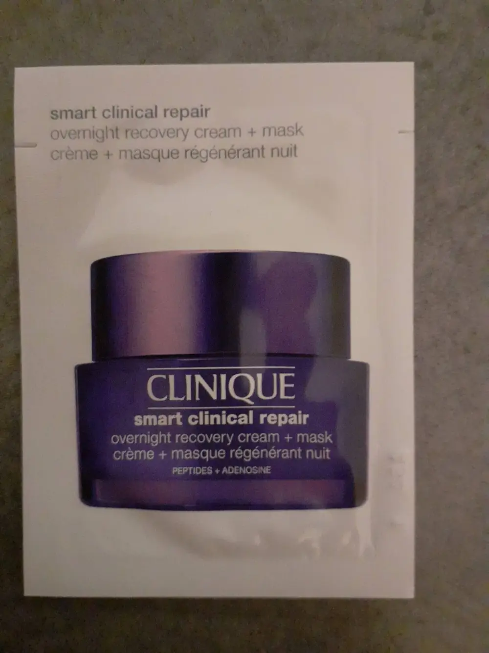 CLINIQUE - Smart clinical repair - Crème masque régénérant nuit