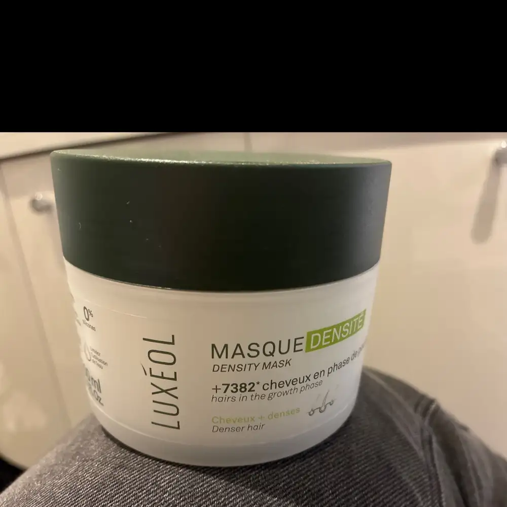 LUXÉOL - Cheveux + denses - Masque densité 
