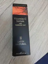 SATIN NATUREL - Vitamin C serum - Organic face serum