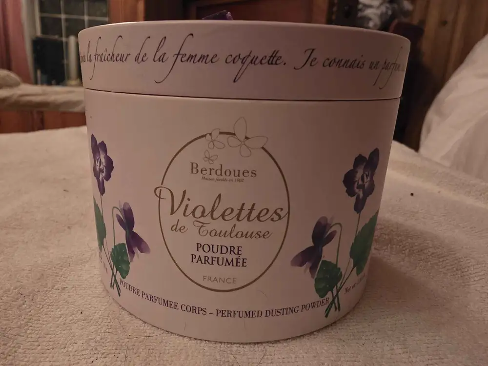BERDOUES - Violettes de Toulouse - Poudre parfumée corps