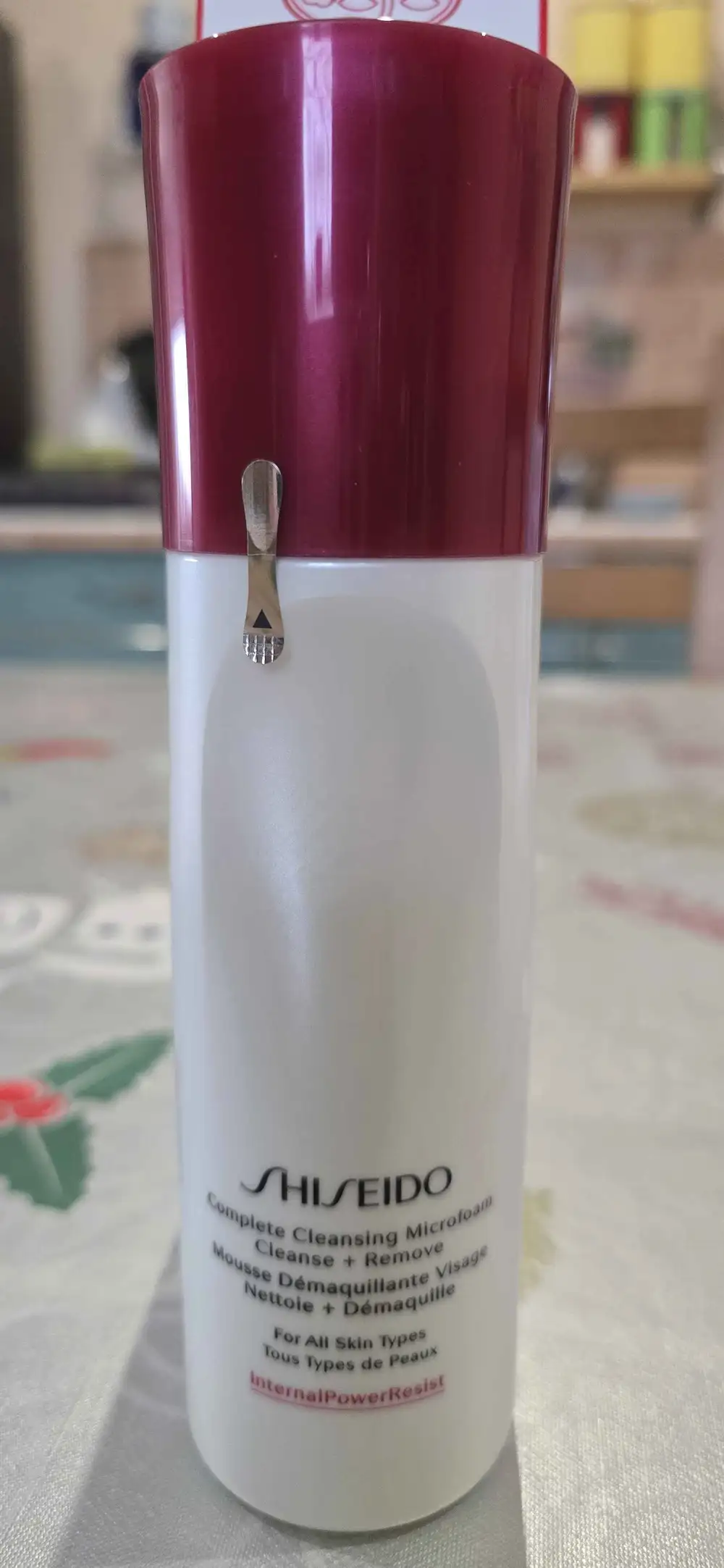 SHISEIDO - Mousse démaquillante visage 