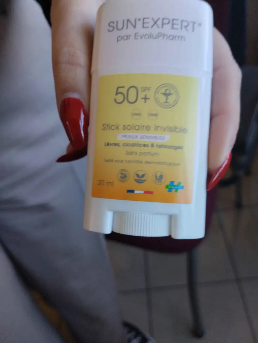 SUN EXPERT - Stick solaire invisible SPF 50+