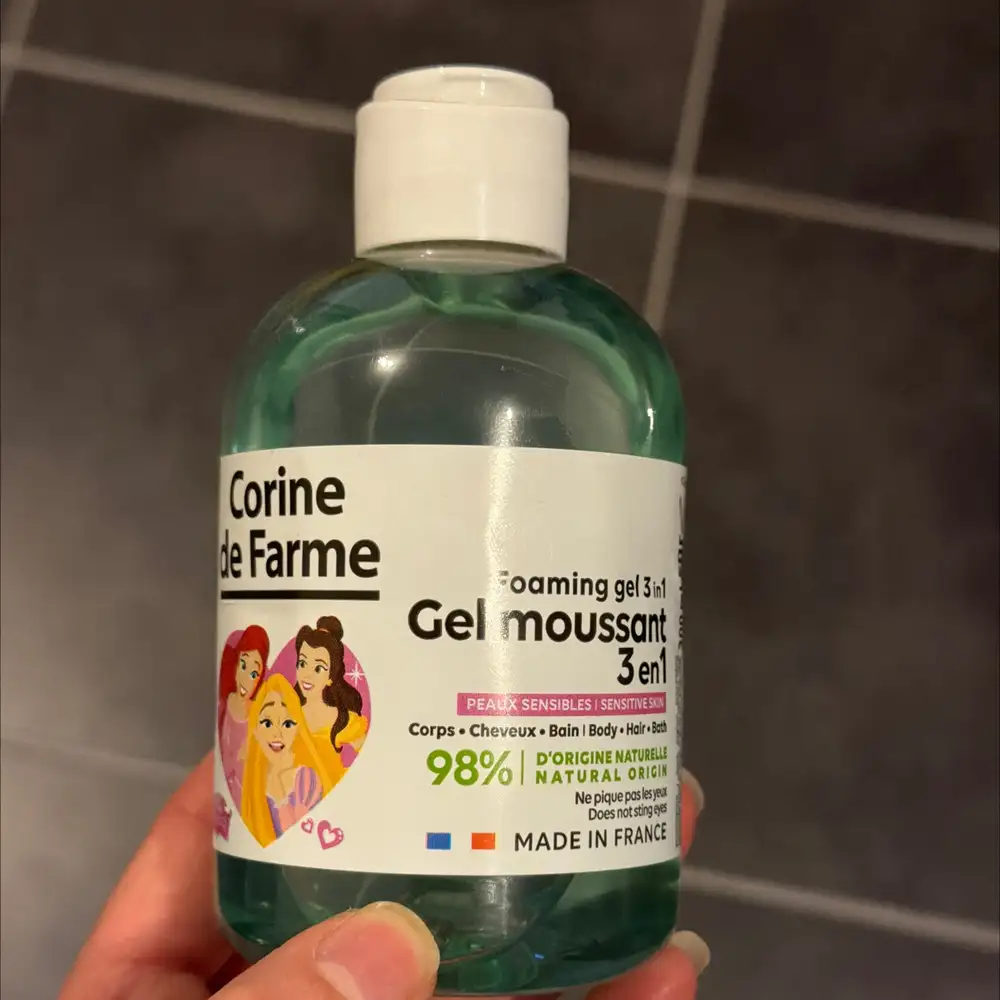 CORINE DE FARME - Gel moussant 3 en 1 