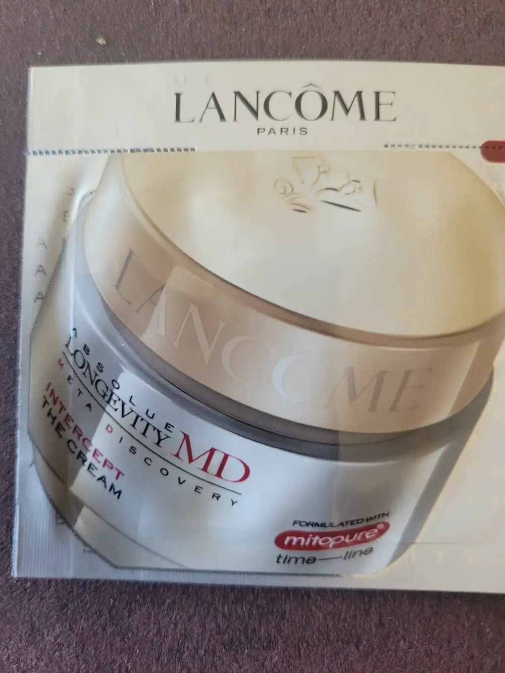 LANCÔME - Absolue longévité MD - Intercept the cream