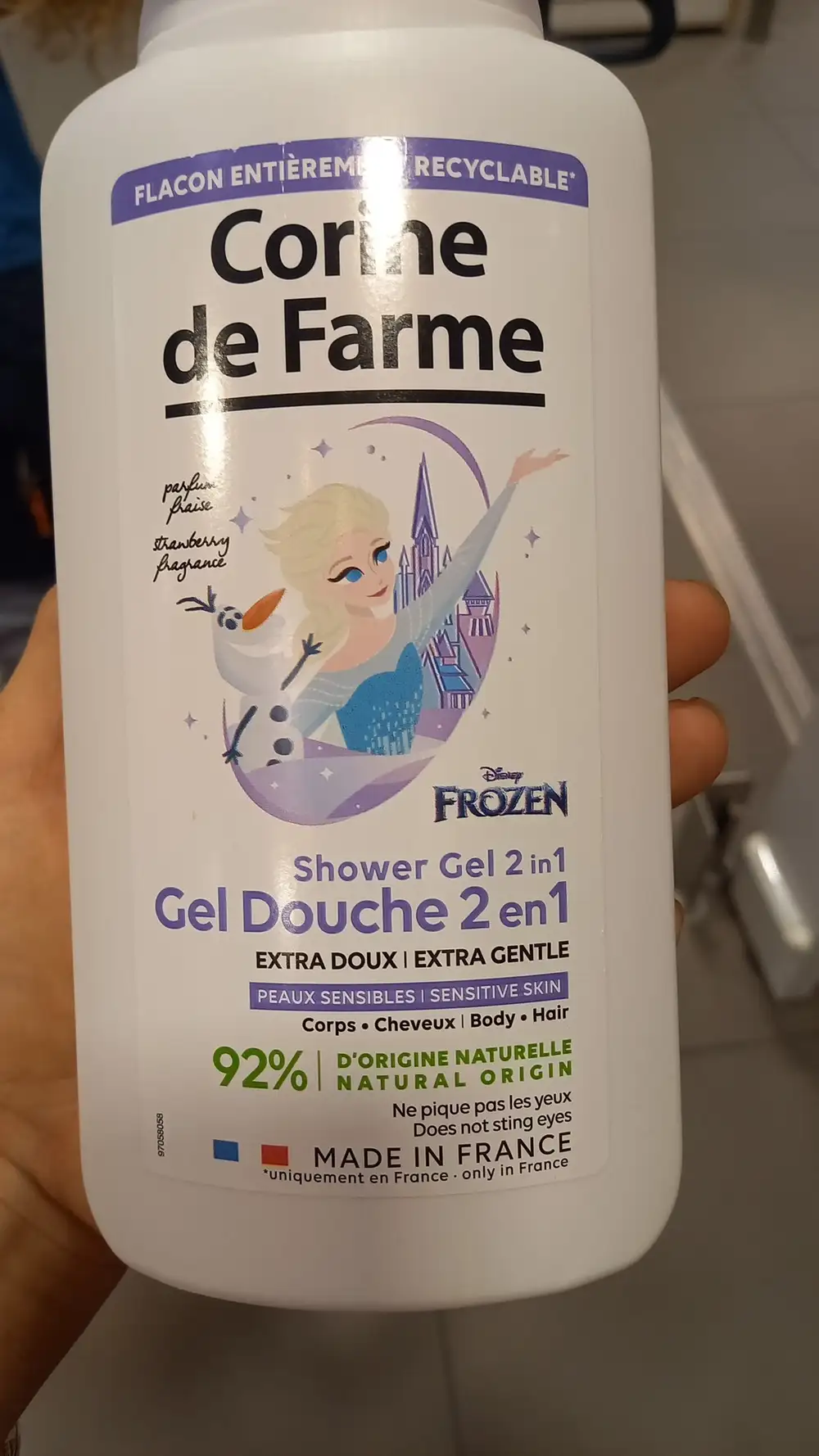CORINE DE FARME - Frozen - Gel douche 2 en 1 extra doux 