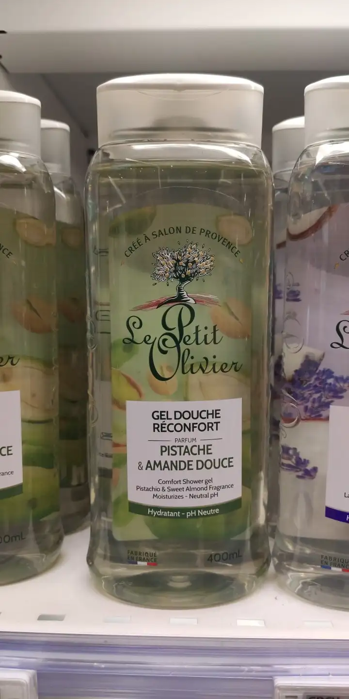 LE PETIT OLIVIER - Gel douche réconfort parfum pistache & amande douce