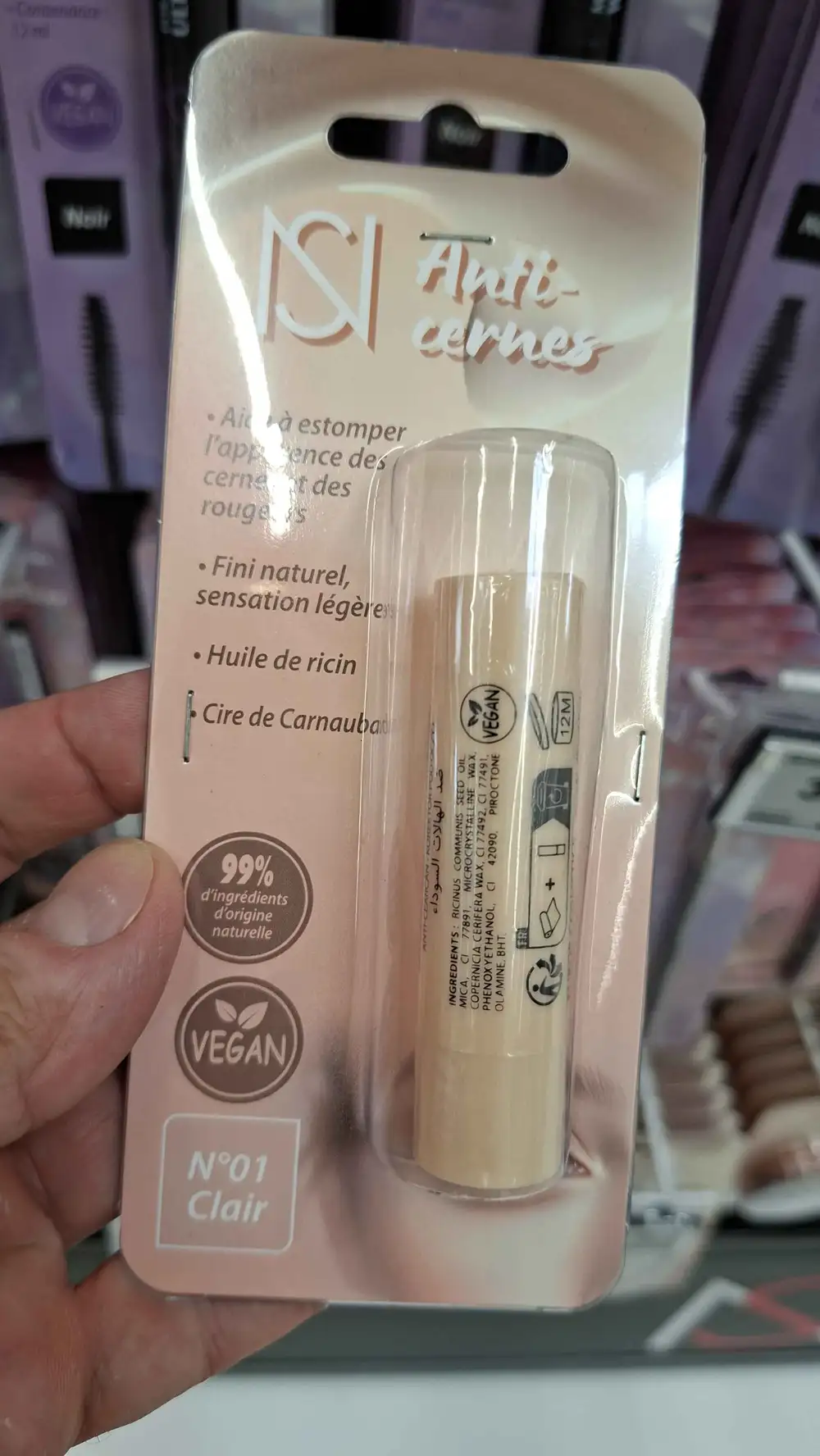 EUROP COSMETICS - Anti-cernes N°01 clair