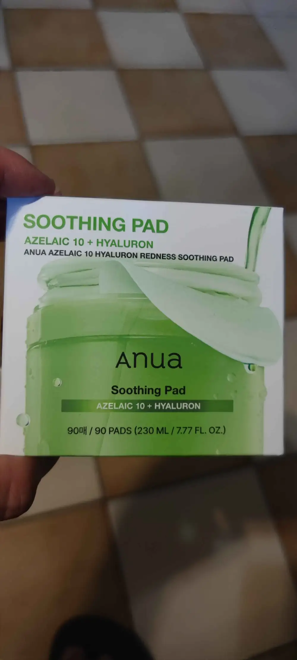 ANUA - Soothing pad azelaic 10+ hyaluron