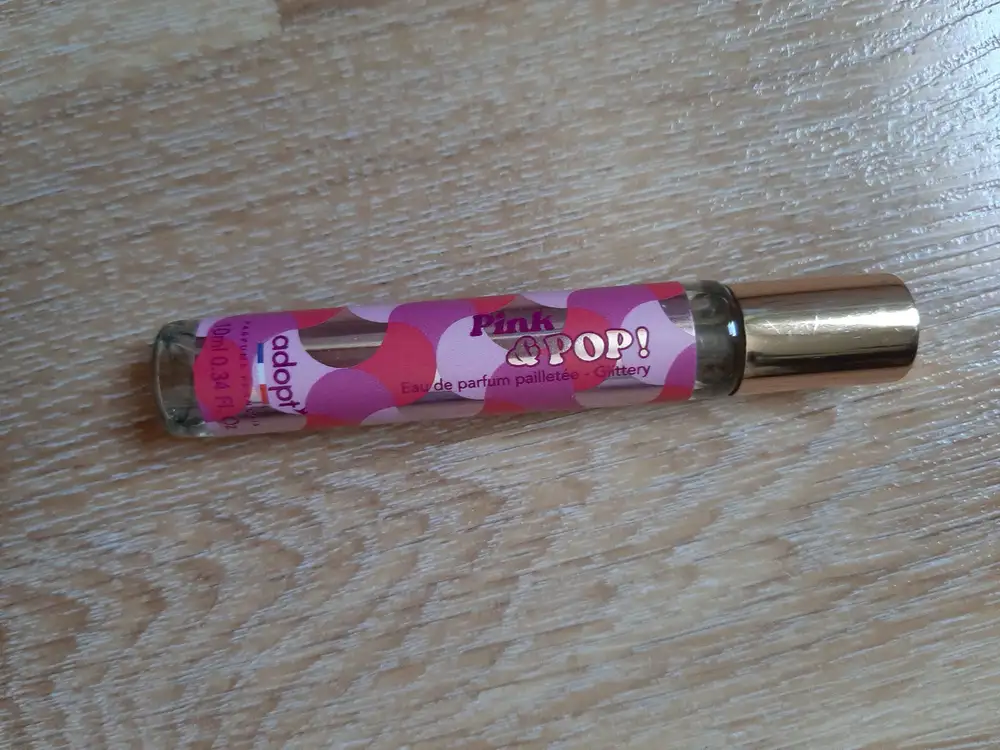 ADOPT' - Pink & pop -  Eau de parfum pailletée Glittery