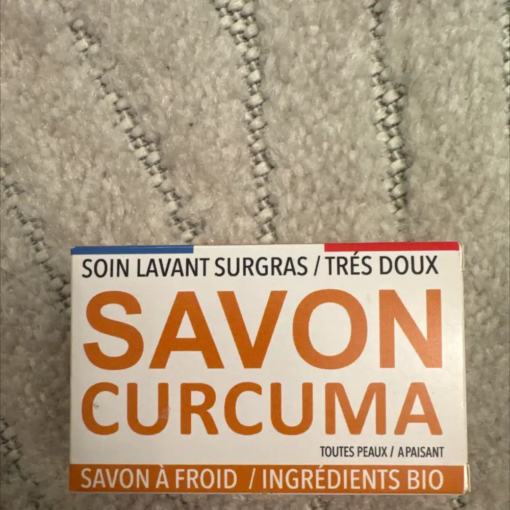 SAVONNERIE GAIIA - Savon curcuma soin lavant surgras