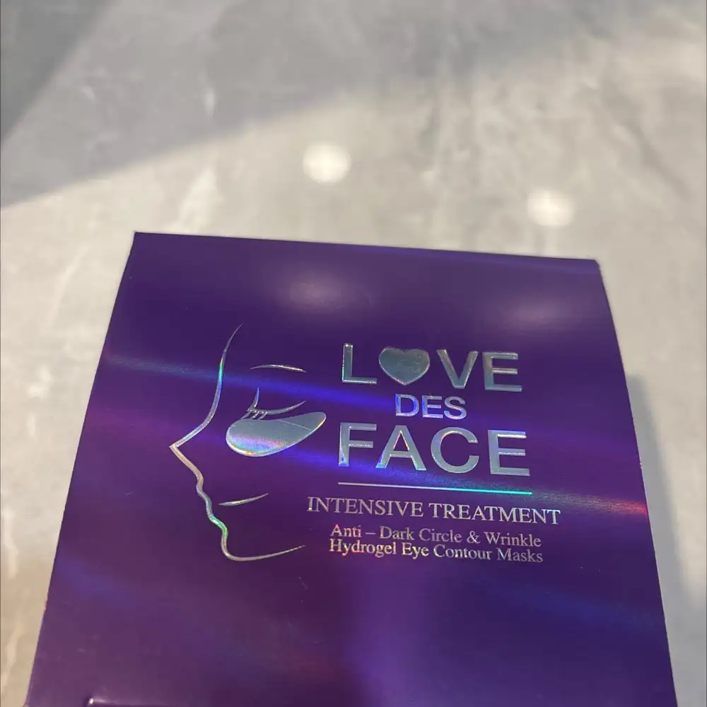 LOVE DES FACE - Intensive treatment - Hydrogel eye contour masks