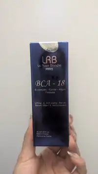 LA ROSE BLANCHE - BCA - 18 - Sérum liftant & restructurant 