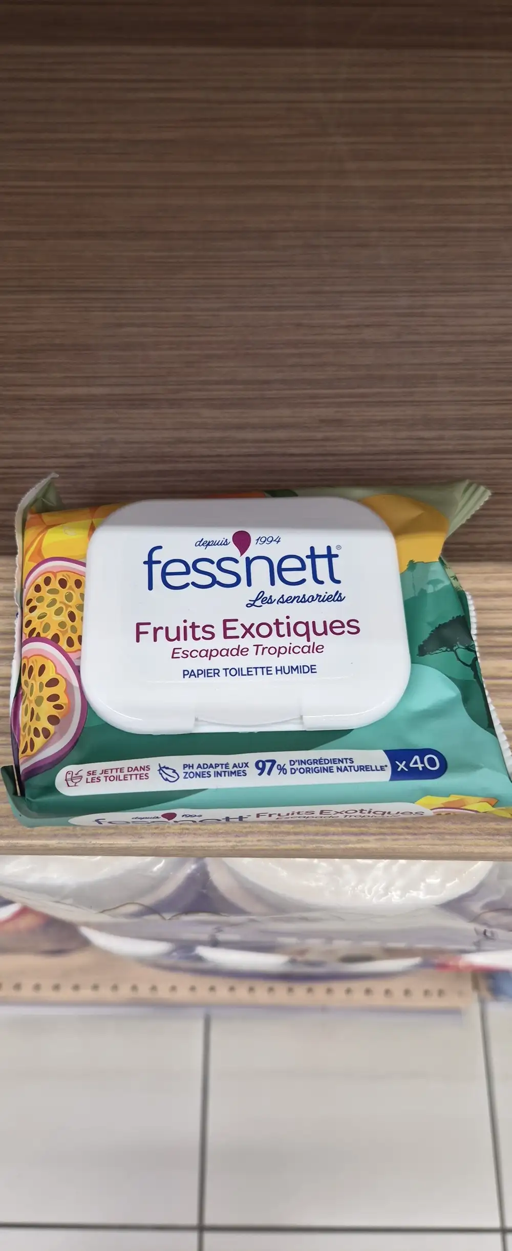 FESSNETT - Fruit exotiques - Papier toilette humide