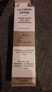 JOLIE FRANÇAISE - La crème divine - Crème visage anti-âge nourrissante