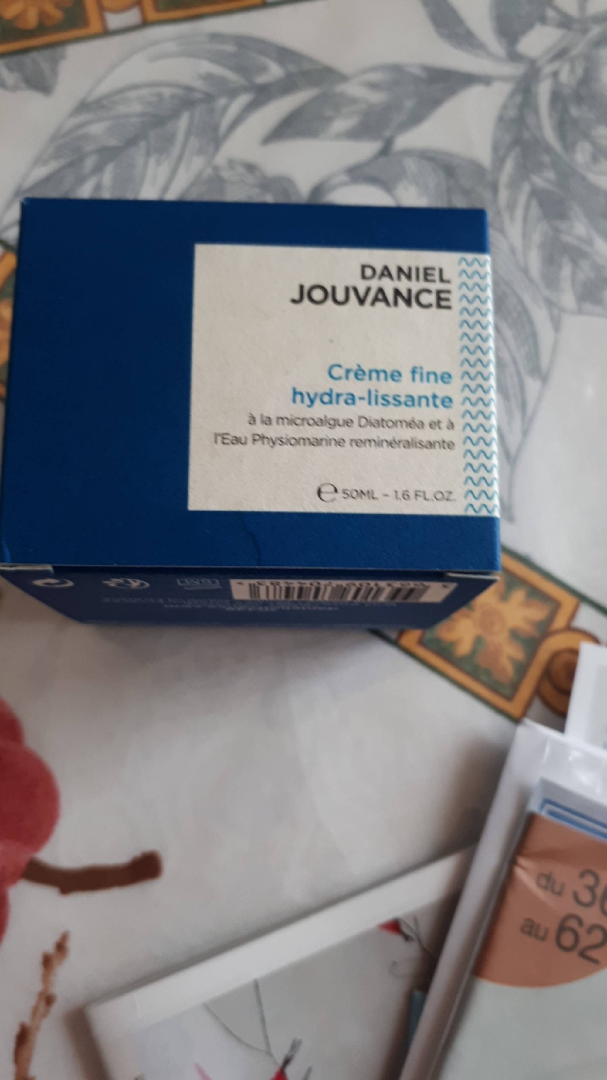 DANIEL JOUVANCE - Crème fine hydra-lissante
