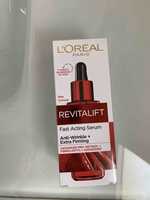L'ORÉAL PARIS - Revitalift - Fast acting serum anti-wrinkle + extra-firming