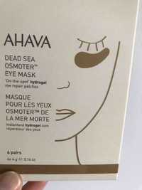 AHAVA - Masque pour les yeux osmoter de la mer morte