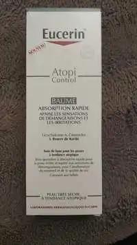 EUCERIN - Atopi control - Baume absorption rapide