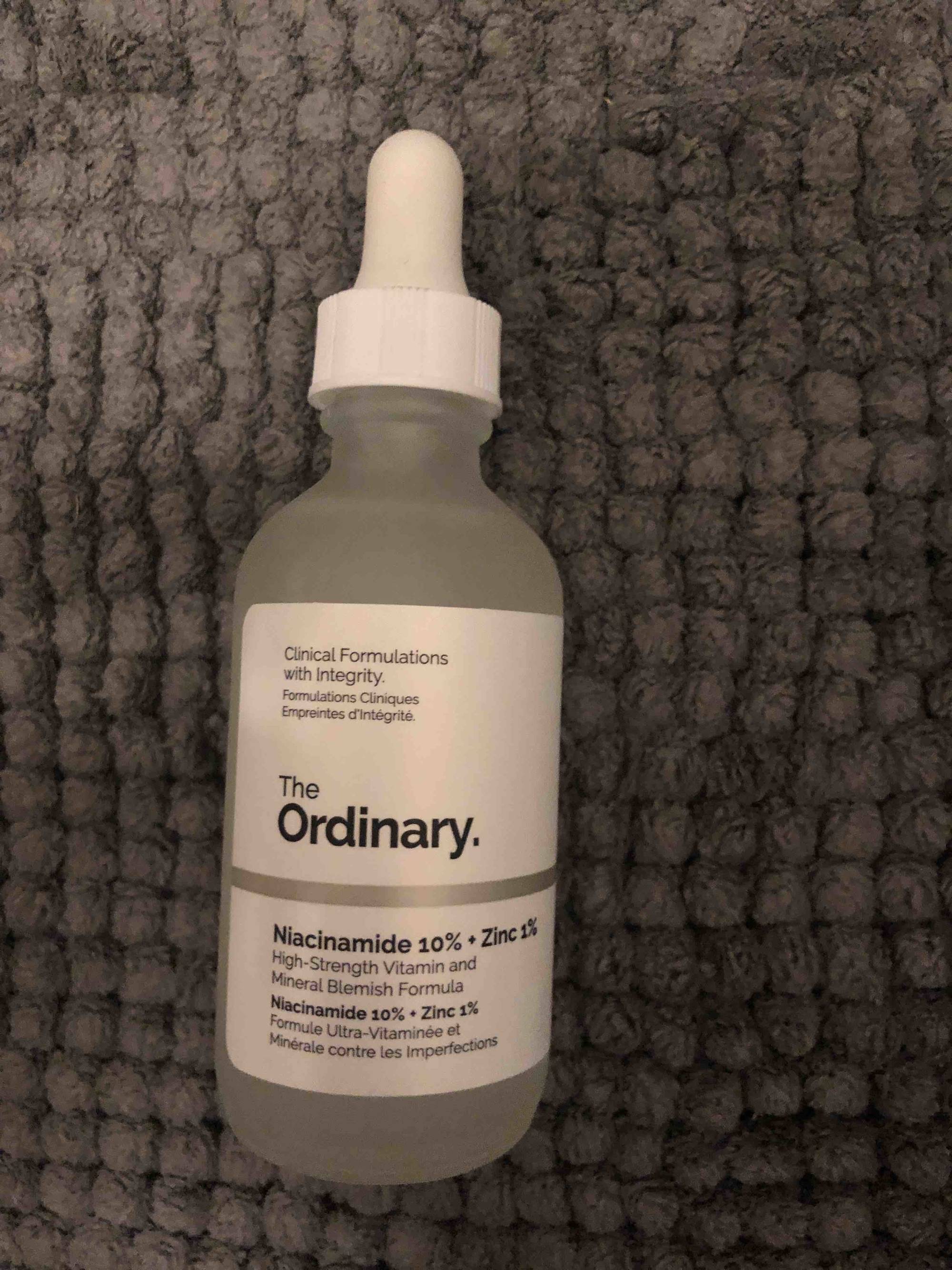 THE ORDINARY - Niacinamide 10%, zinc 1%
