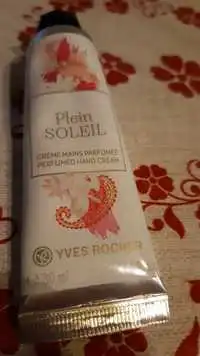YVES ROCHER - Plein soleil - Crème mains parfumée