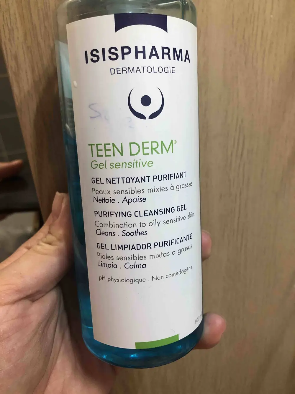 ISIS PHARMA - Teen derm - Gel nettoyant purifiant